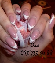 Наращивание ресниц,  гелевых ногтей на дому. Киев. Троещина.Оболонь