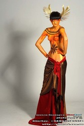 Живые  статуи