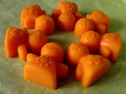 Масляные плитки для массажа Тыква,  календула,  облепиха